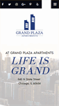Mobile Screenshot of grandplazachicago.com