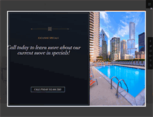 Tablet Screenshot of grandplazachicago.com